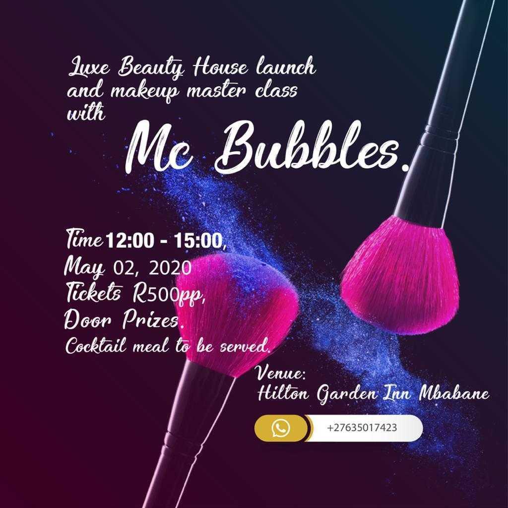 Luxe Beauty House Launch And Master Class With Mc Bubbles Pic